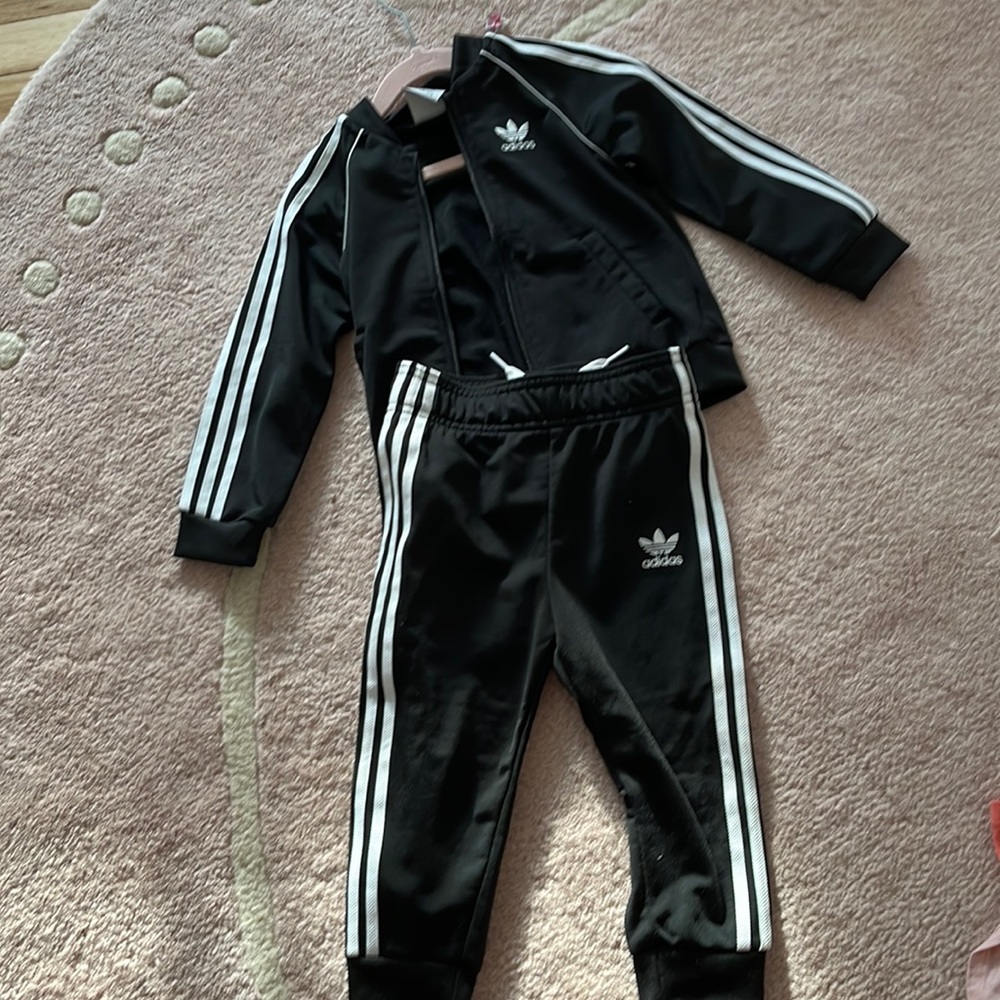 Toddler 2-piece Adidas track suit